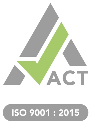 Logo ACT ISO 9001 : 2015